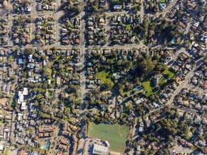 495 Cherry St, Petaluma, CA - Aerial  map view