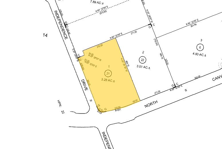 365 N Canyons Pky, Livermore, CA for lease - Plat Map - Image 2 of 9