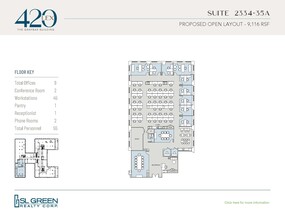 420 Lexington Ave, New York, NY à louer Plan d’étage- Image 2 de 2