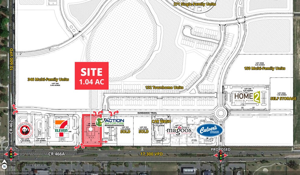 5071 Sundance Trl, Wildwood, FL à vendre - Aérien - Image 1 de 2