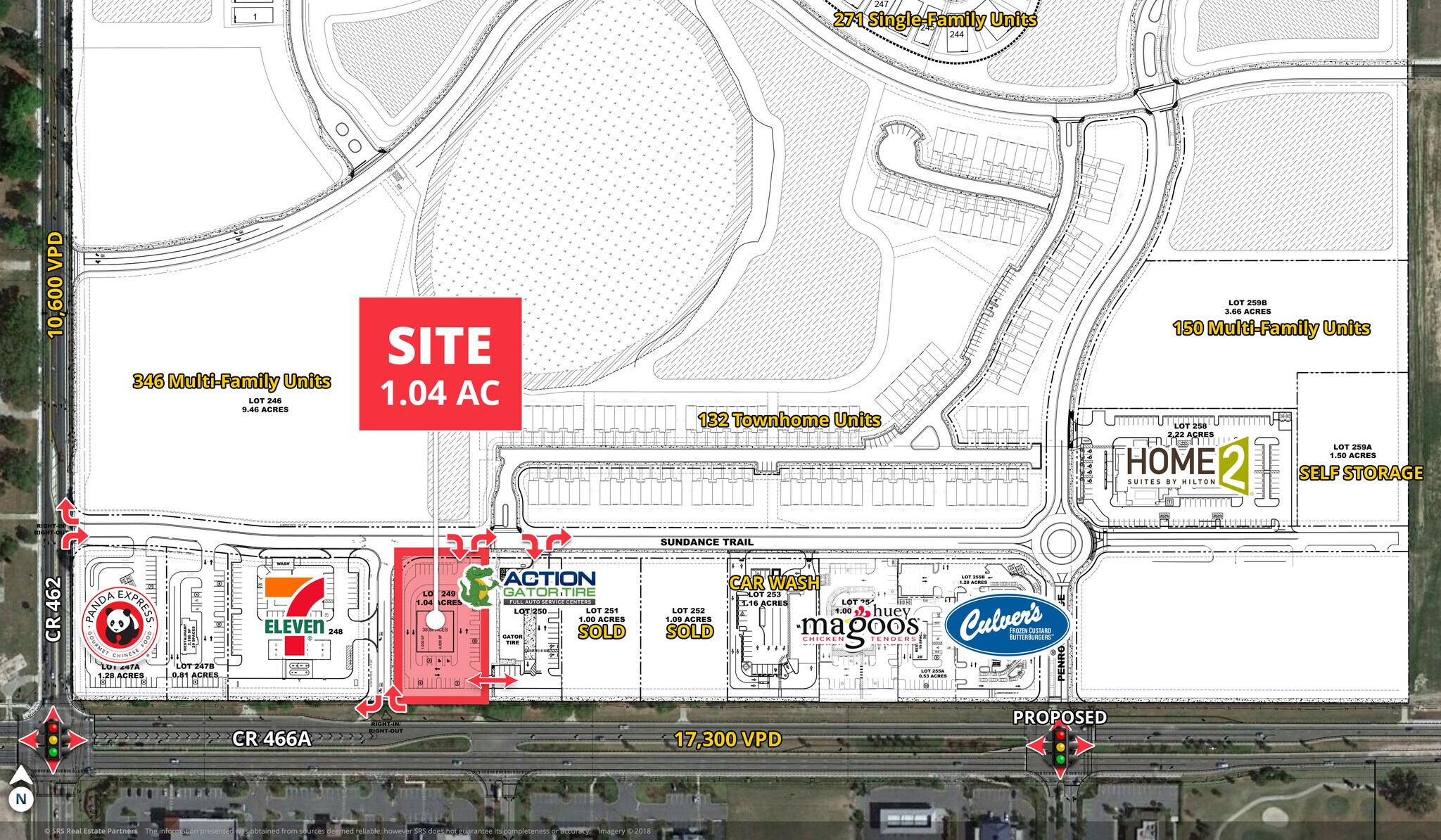 5071 Sundance Trl, Wildwood, FL for sale Aerial- Image 1 of 3