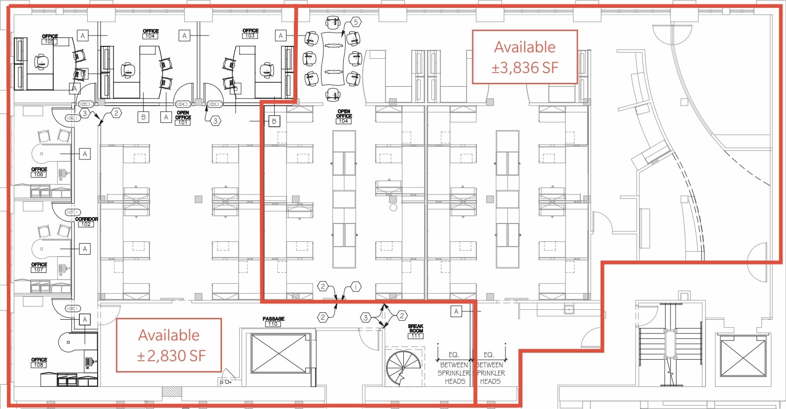 311 E Chicago St, Milwaukee, WI 53202 - Unité 310 -  - Plan d’étage - Image 1 of 1