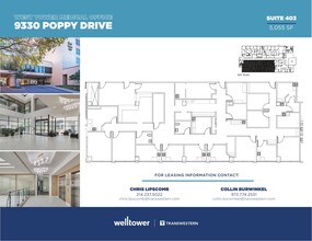 9330 Poppy Dr, Dallas, TX for lease Floor Plan- Image 1 of 1