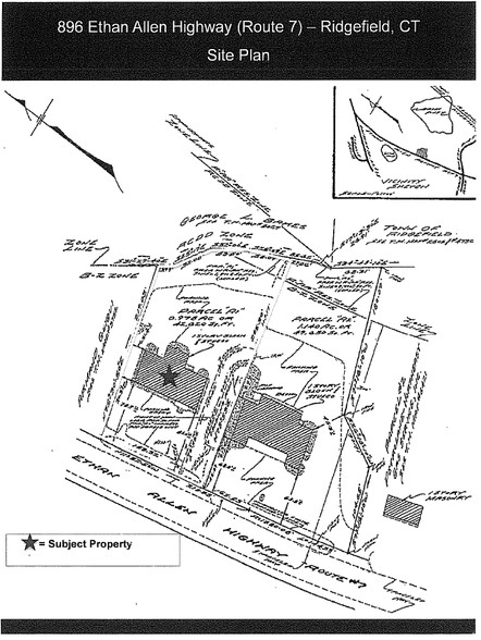 896 Ethan Allen Hwy, Ridgefield, CT à vendre - Plan de site - Image 1 de 1