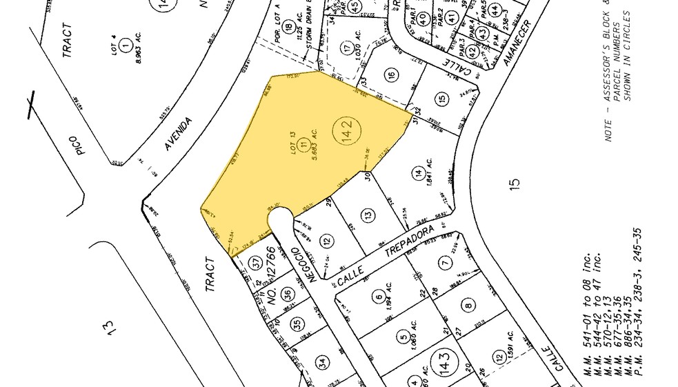 100 Avenida La Pata, San Clemente, CA for lease - Plat Map - Image 2 of 8