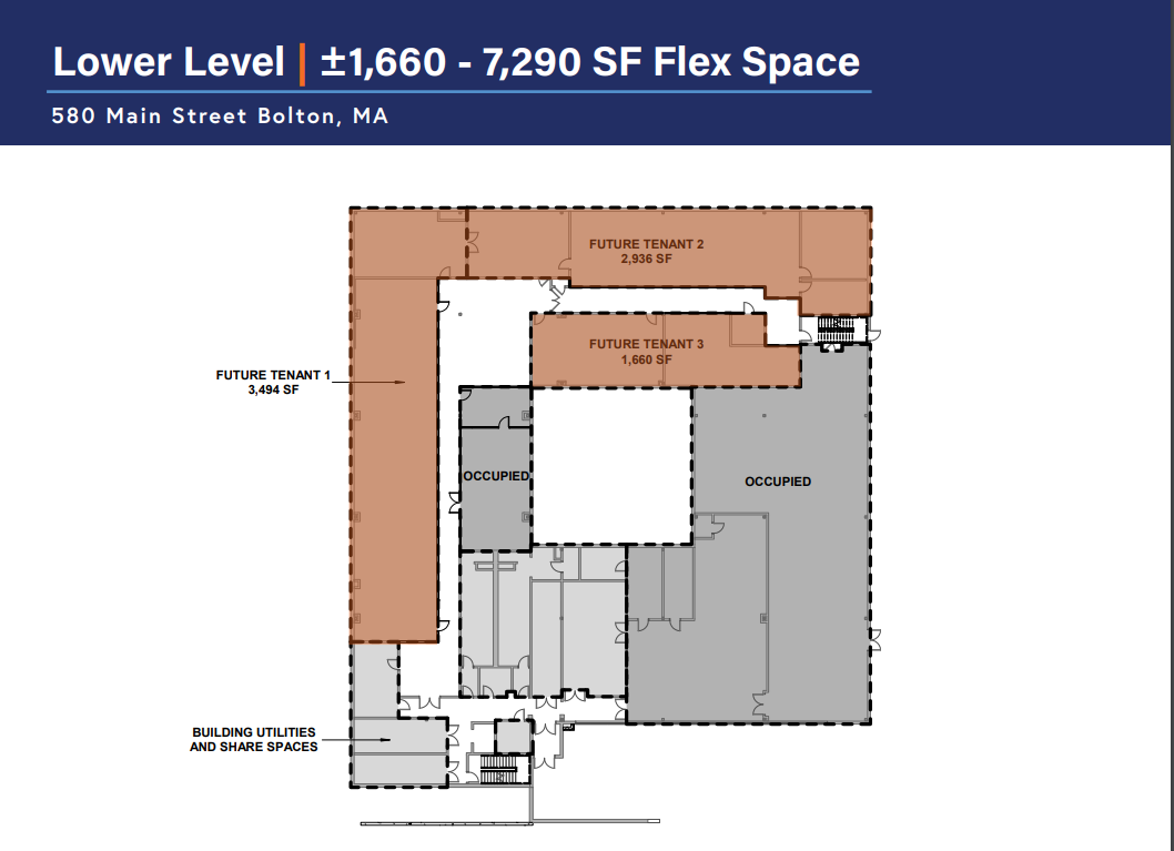 580 Main St, Bolton, MA for lease Floor Plan- Image 1 of 1