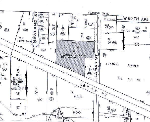 5905 Lamar St, Arvada, CO à louer - Plan cadastral - Image 2 de 16