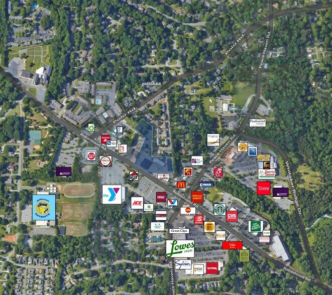 3443 Robinhood Rd, Winston-Salem, NC à vendre - Photo du bâtiment - Image 2 de 2