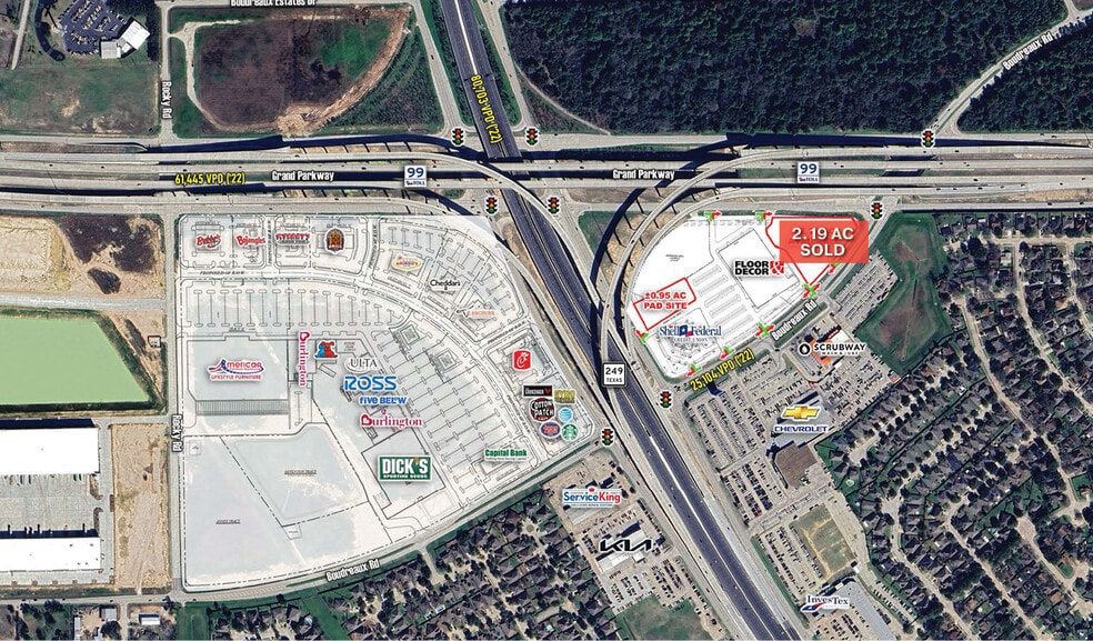 SEC Hwy 249 & Hwy 99, Tomball, TX for sale - Building Photo - Image 1 of 2