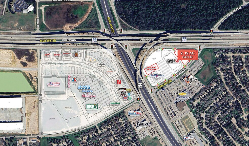 SEC Hwy 249 & Hwy 99, Tomball, TX à vendre - Photo du bâtiment - Image 1 de 2