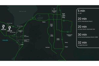 900 Industrial Drive park, Grantsville, UT - AÉRIEN Vue de la carte - Image1