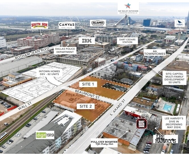 1801 S Akard St, Dallas, TX à vendre - Photo du bâtiment - Image 2 de 3