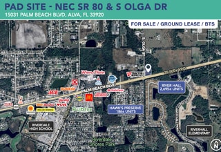 15031 Palm Beach Blvd, Alva, FL - AERIAL  map view