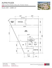 4887 Alpha Rd, Farmers Branch, TX for lease Floor Plan- Image 1 of 1