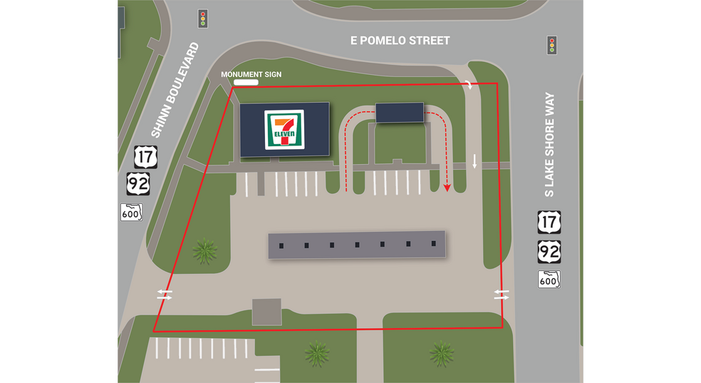 180 N Lake Shore Way, Lake Alfred, FL à vendre - Photo du bâtiment - Image 2 de 4