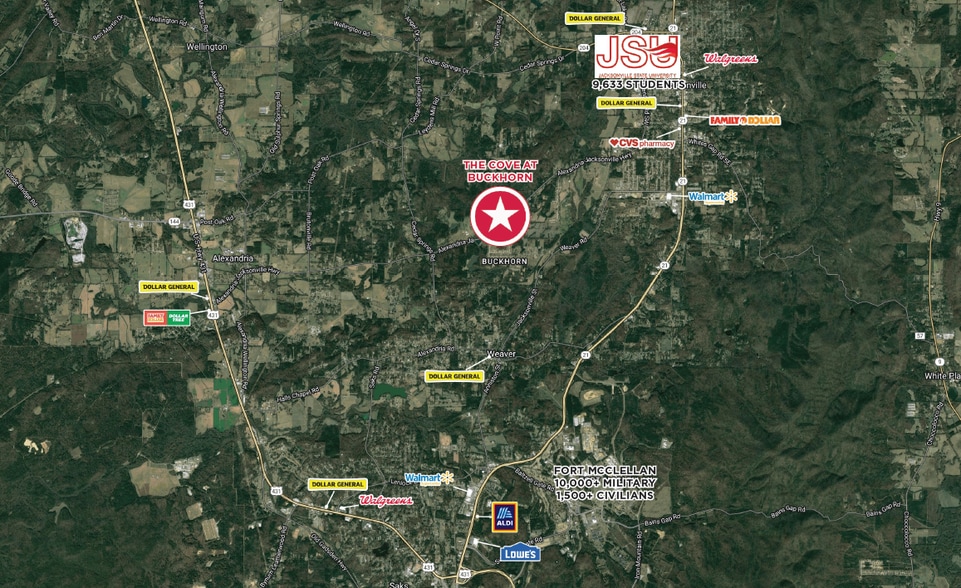 Andrew dr, Jacksonville, AL à vendre - Photo du bâtiment - Image 2 de 5