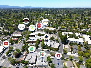 711-719 Colorado Ave, Palo Alto, CA - Aerial  map view