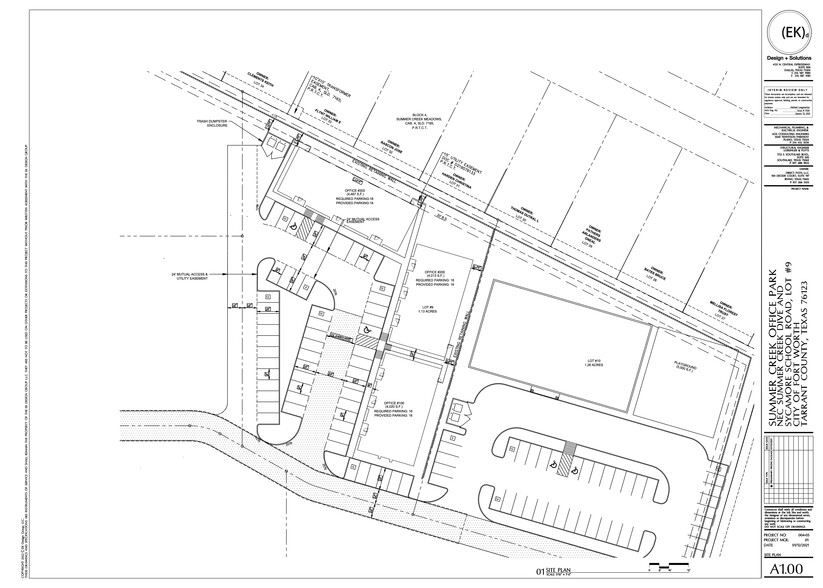 7305 Canyon Park Dr, Fort Worth, TX à louer - Plan de site - Image 2 de 3