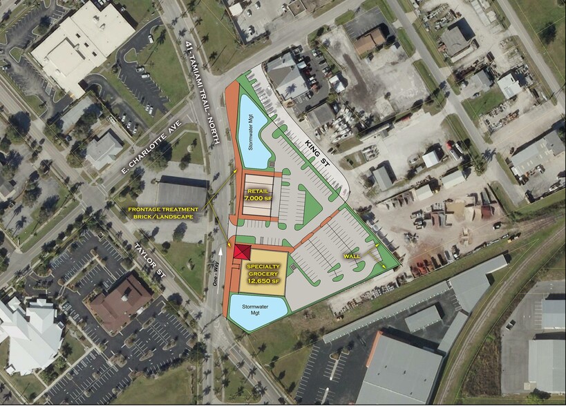 500-600 Tamiami Trail, Punta Gorda, FL à vendre - Plan de site - Image 2 de 2