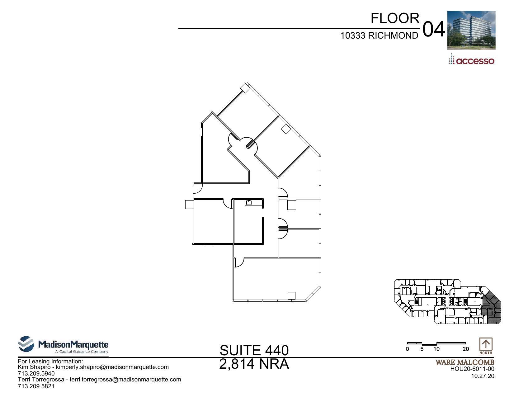 10333 Richmond Ave, Houston, TX à louer Plan d  tage- Image 1 de 1