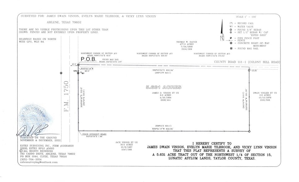 FM 1750 AND COLONY HILL,, Potosi, TX à vendre - Plan cadastral - Image 2 de 2