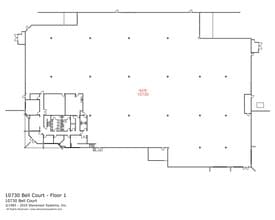10730 Bell Ct, Rancho Cucamonga, CA à louer Plan de site- Image 2 de 2