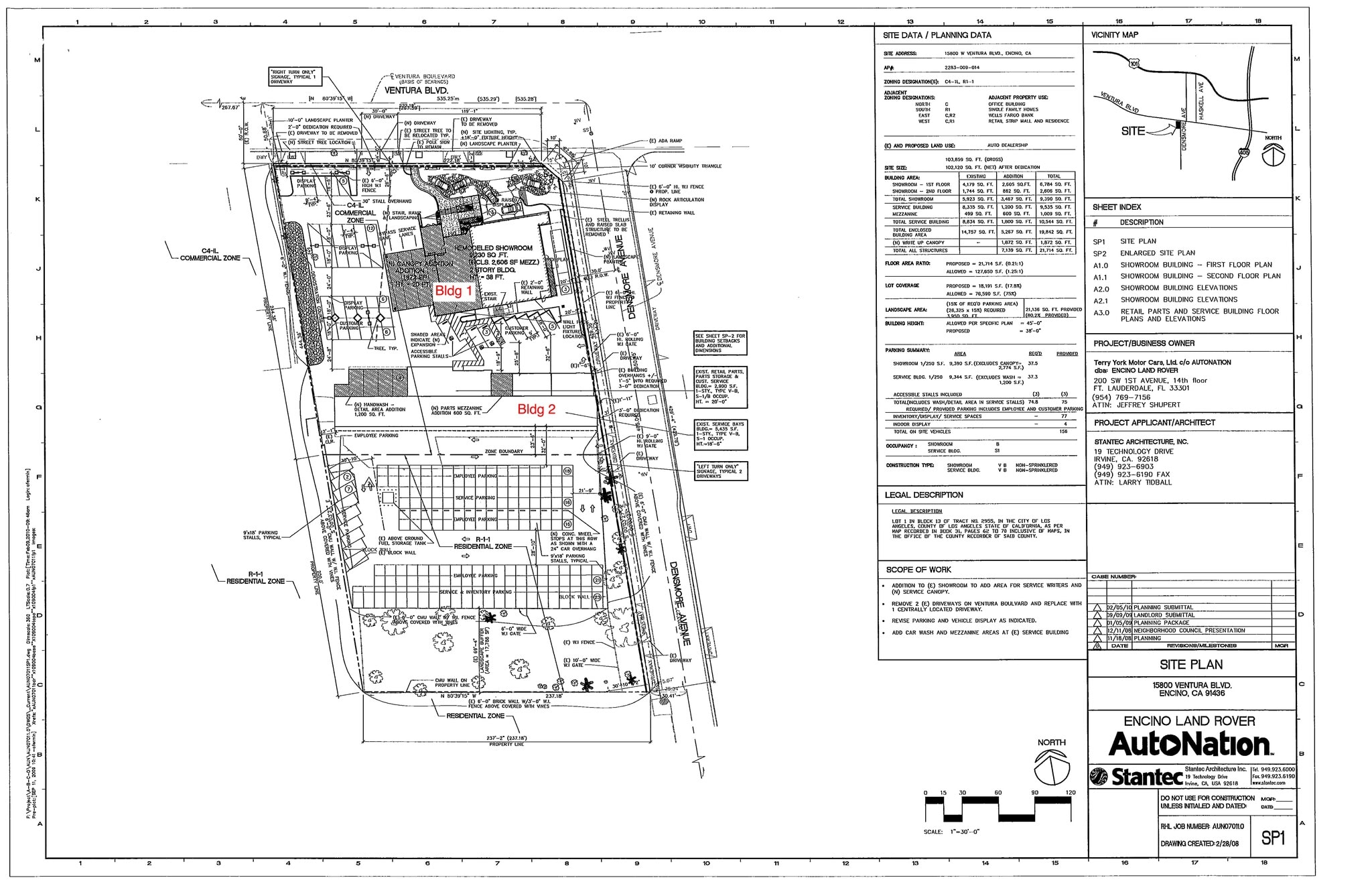 15800 Ventura Blvd, Encino, CA à louer Plan de site- Image 1 de 1