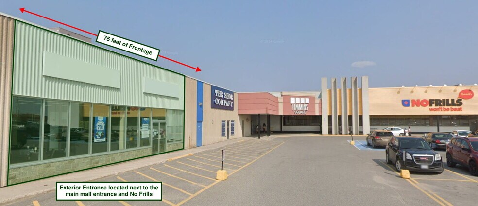 1500 Riverside Dr, Timmins, ON à louer - Photo du bâtiment - Image 1 de 8