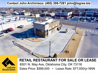 More details for 6501 N May Ave, Oklahoma City, OK - Retail for Sale