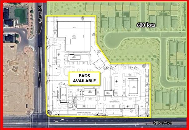 NEC Olive Ave & Citrus Rd, Waddell, AZ for lease Building Photo- Image 1 of 2