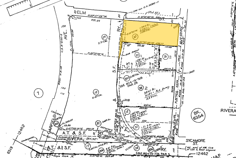 2915-2917 S Vail Ave, Commerce, CA à louer - Plan cadastral - Image 2 de 2