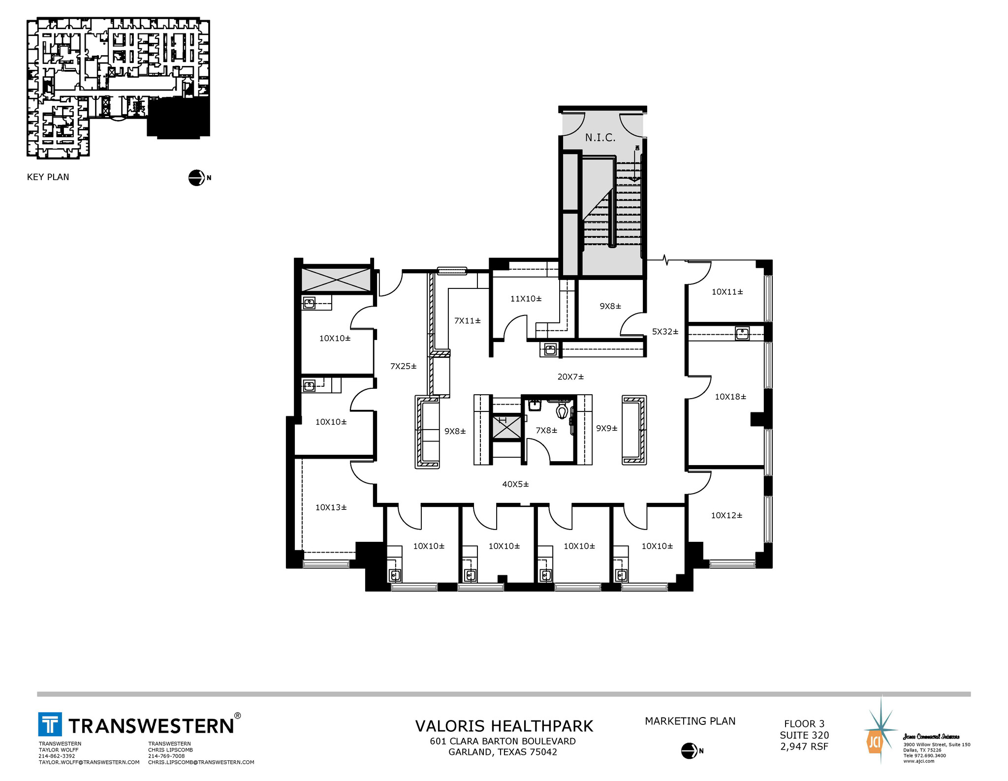 530 Clara Barton Blvd, Garland, TX à louer Plan d  tage- Image 1 de 2