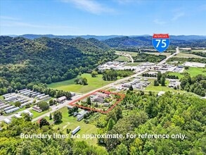 2101 E Raccoon Valley Rd, Heiskell, TN - AÉRIEN Vue de la carte