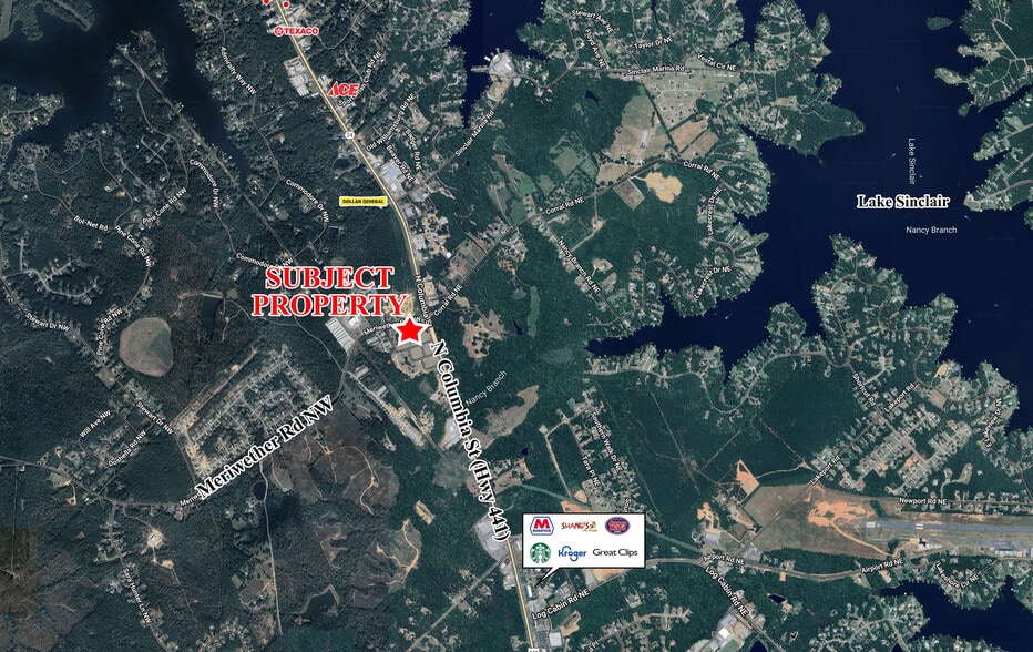 659-667 Meriwether NW rd, Milledgeville, GA for sale - Building Photo - Image 2 of 3