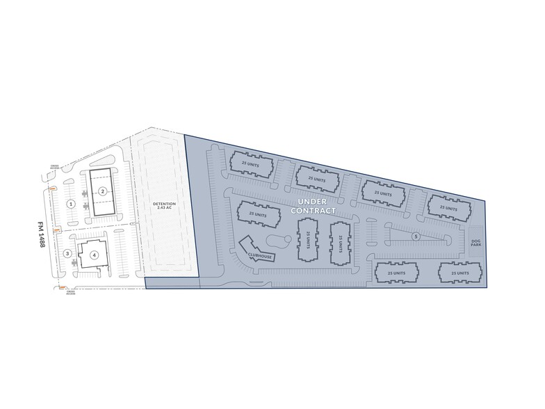 NWQ of FM 1488 and SH 149, Magnolia, TX for lease - Site Plan - Image 3 of 3