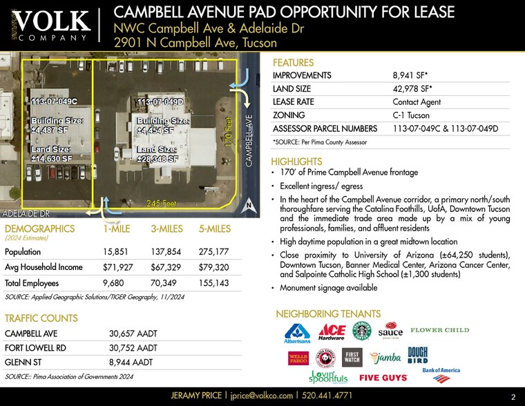 2901 N Campbell Ave, Tucson, AZ for lease - Other - Image 2 of 10