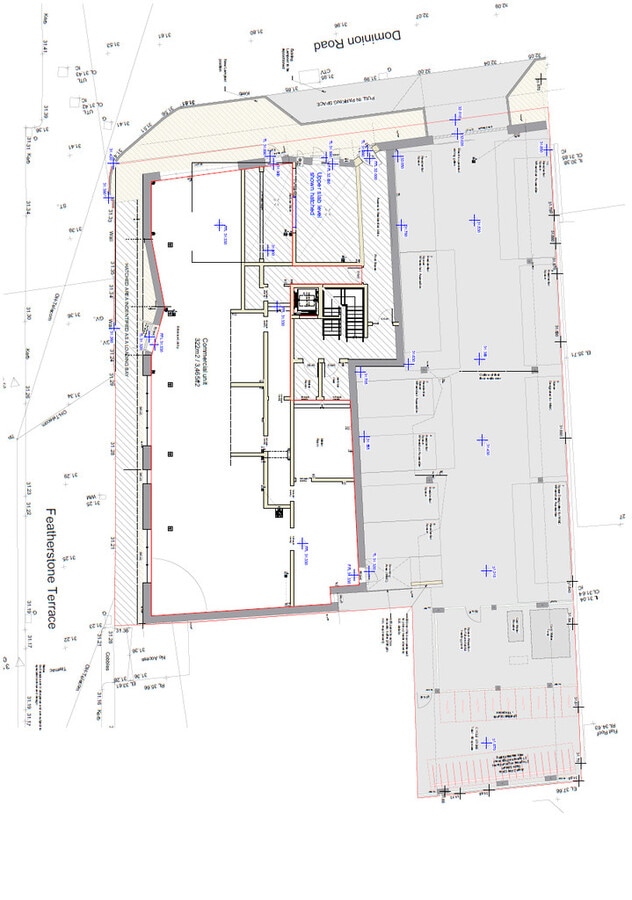Dover Court, Dominion Rd, Southall, MDS UB2 5AL - Unit Ground Floor Retail -  - Floor Plan - Image 1 of 1