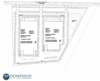 Plus de détails pour 27855 24 Mile Rd, New Baltimore, MI - Industriel à louer