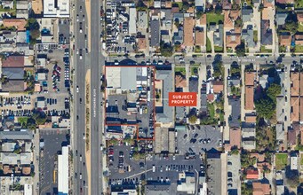 10600-10624 Hawthorne Blvd, Lennox, CA - AERIAL  map view