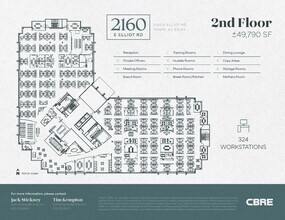 2160 E Elliot Rd, Tempe, AZ for lease Floor Plan- Image 1 of 1