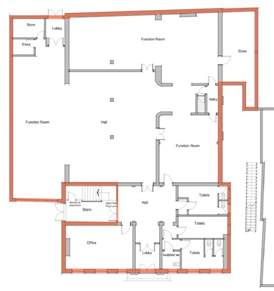 135 Market St, Wigan à vendre - Plan d  tage - Image 2 de 3