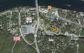 5 Cranberry Hwy, Bourne, MA - Aerial map view