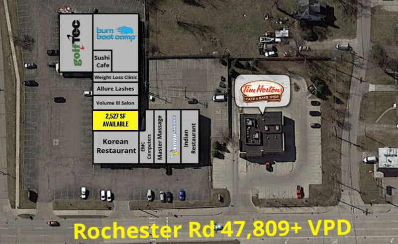 3271-3299 Rochester Rd, Troy, MI à louer - Photo du bâtiment - Image 2 de 7