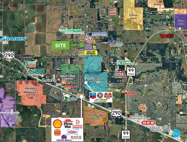 18611 Becker Rd, Hockley, TX à louer - Photo du bâtiment - Image 2 de 5