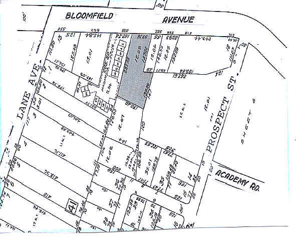 526 Bloomfield Ave, Caldwell, NJ for lease - Plat Map - Image 2 of 57