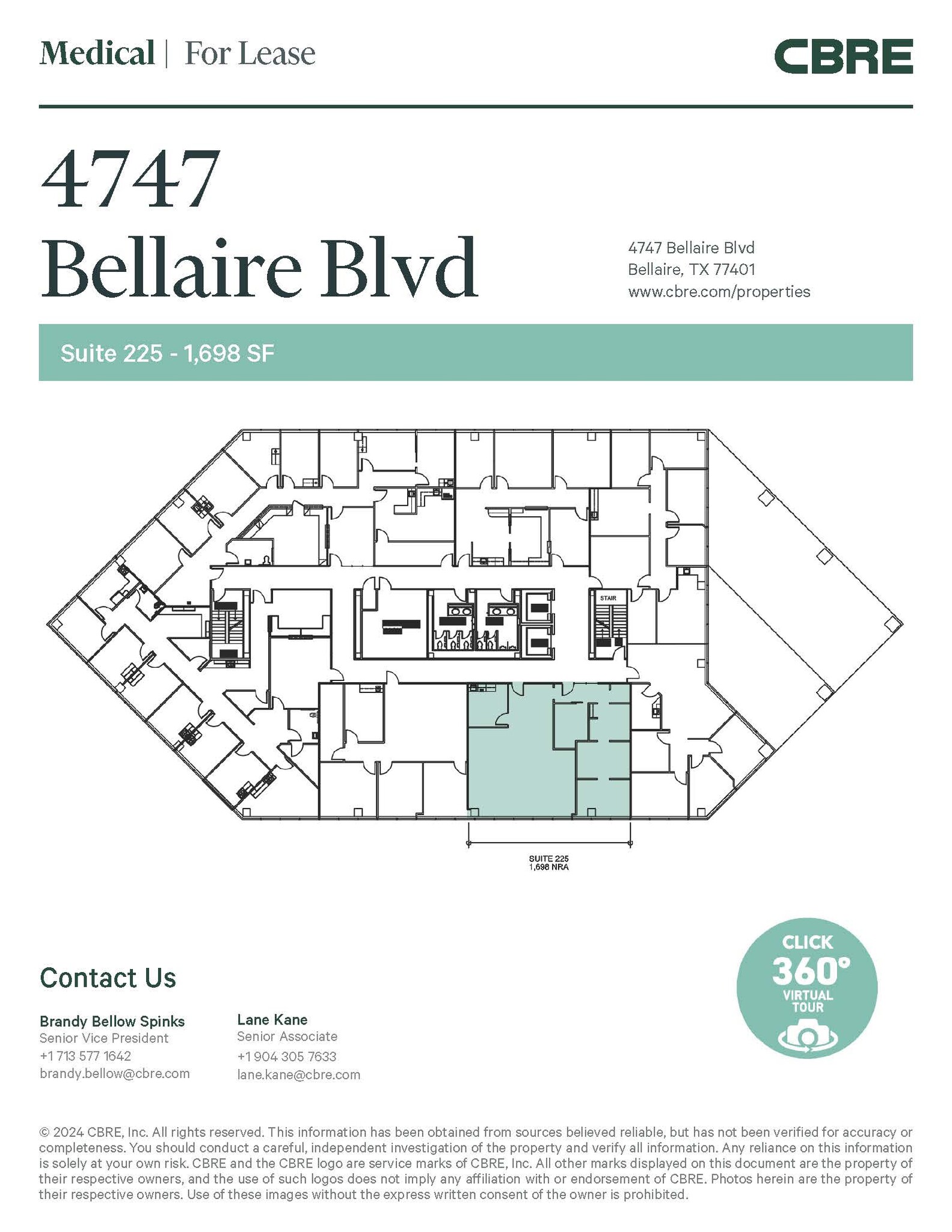 4747 Bellaire Blvd, Bellaire, TX à louer Photo du b timent- Image 1 de 2