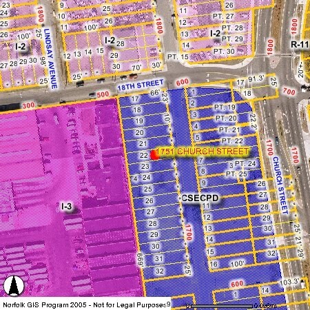 1751 Church St, Norfolk, VA à vendre - Plan cadastral - Image 3 de 3