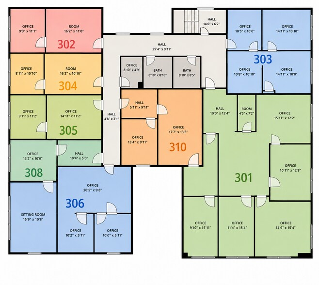 20 W Park Ave, Long Beach, NY à louer - Plan d’étage - Image 2 de 53