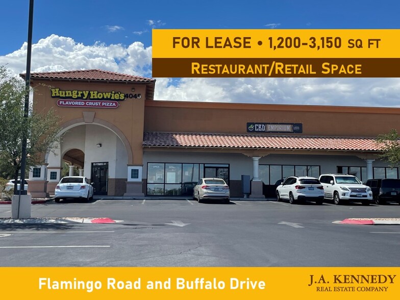 4015 S Buffalo Dr, Las Vegas, NV for lease - Building Photo - Image 1 of 3