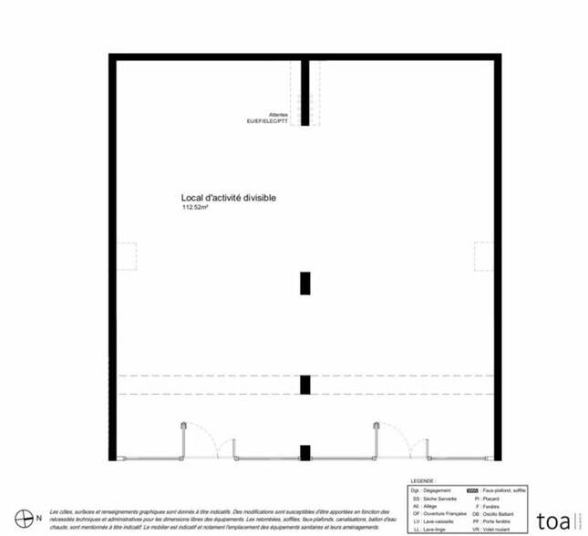 Retail in Strasbourg for lease - Floor Plan - Image 2 of 2